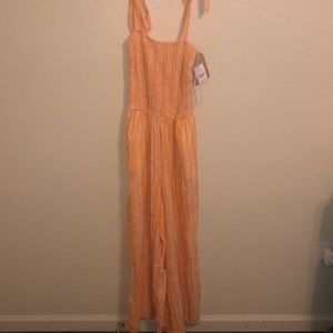Orange romper/jumpsuit!!